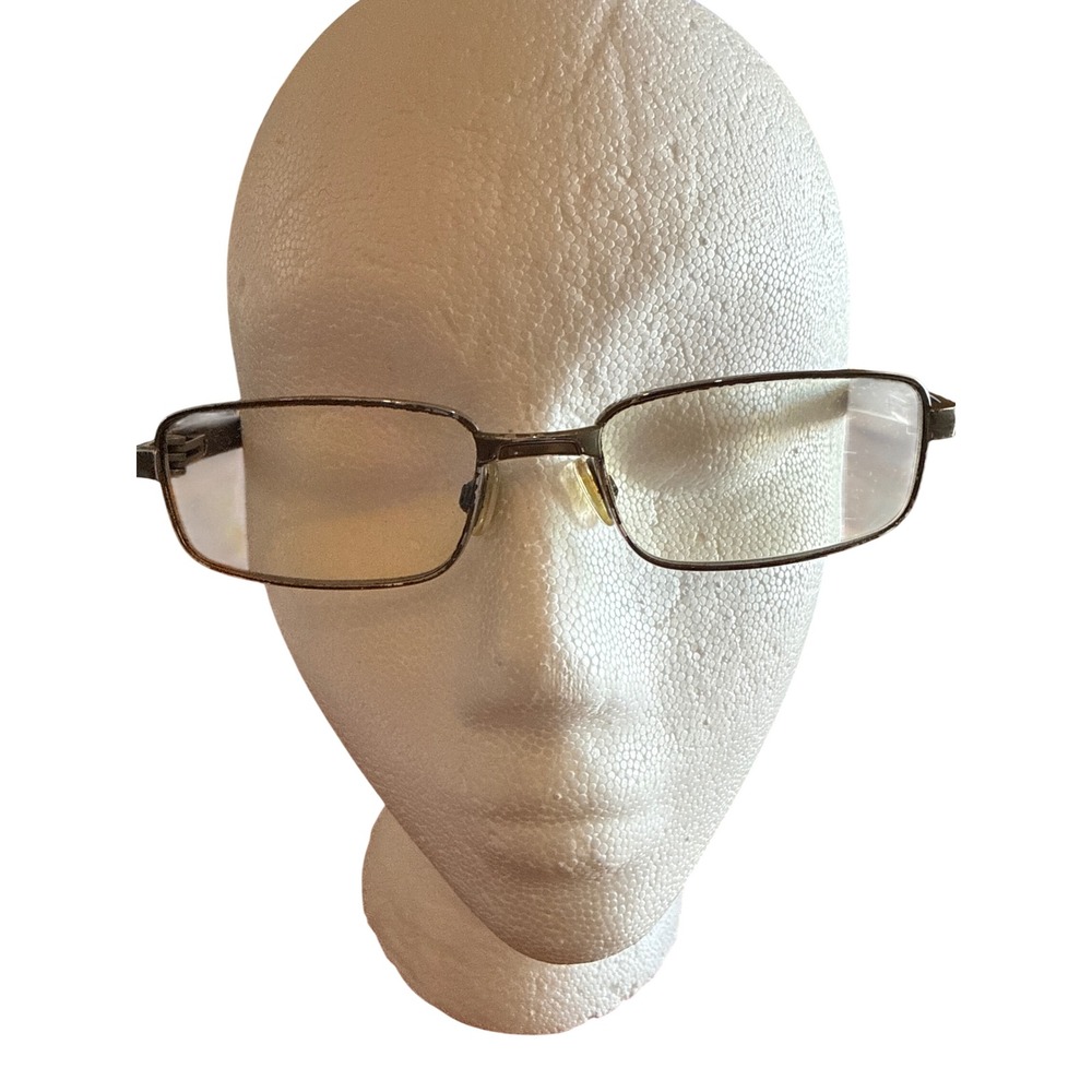 Oakley Twin Shock Mens Eyeglasses Frame OX3085 0764 Metal Rimless Blue Temple‎